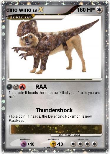 Pokemon dino wino