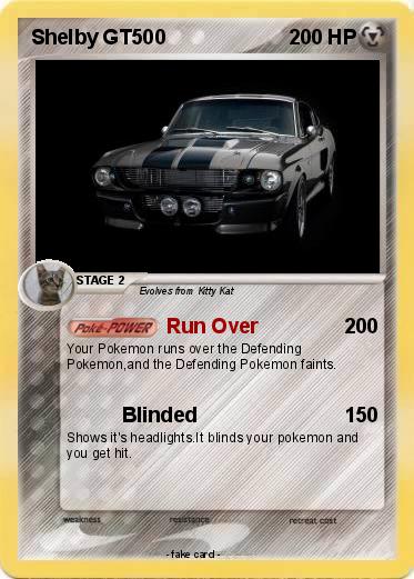 Pokemon Shelby GT500