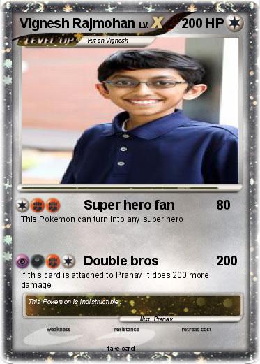 Pokemon Vignesh Rajmohan