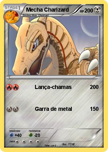 Pokemon Mecha Charizard
