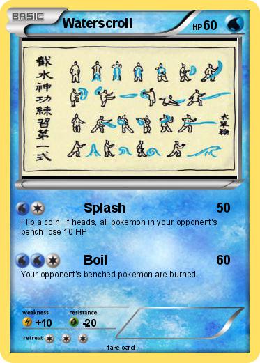 Pokemon Waterscroll