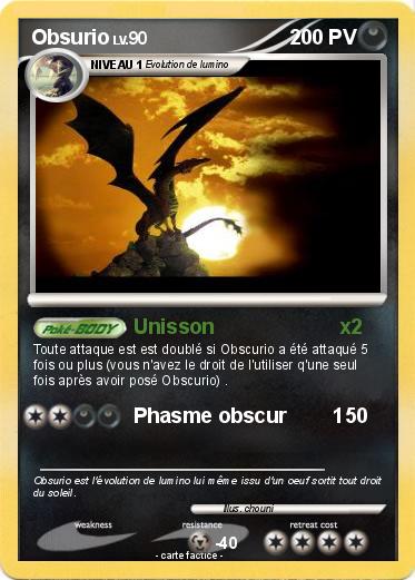 Pokemon Obsurio