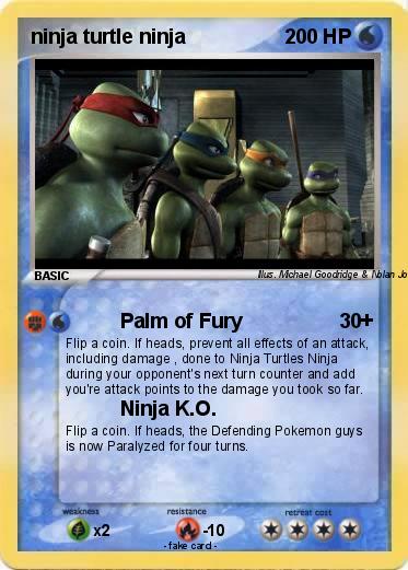 Pokemon ninja turtle ninja