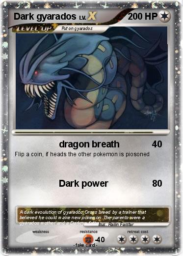 Pokemon Dark gyarados