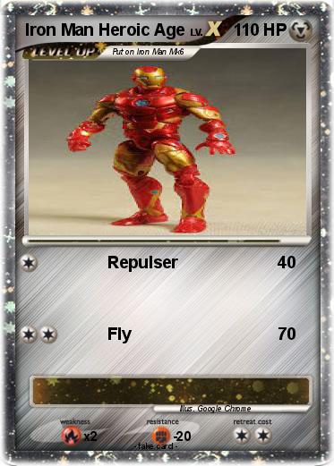 Pokemon Iron Man Heroic Age