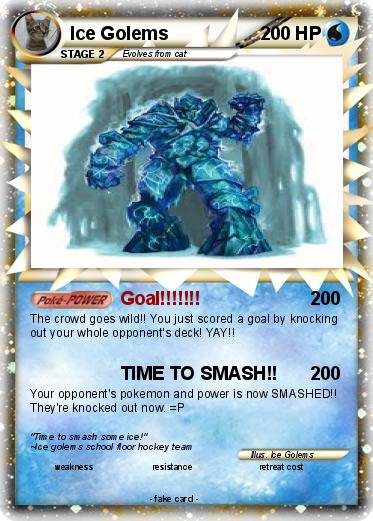 Pokemon Ice Golems