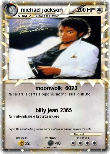 Pokemon michael jackson