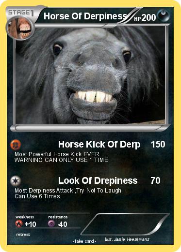Pokemon Horse Of Derpiness