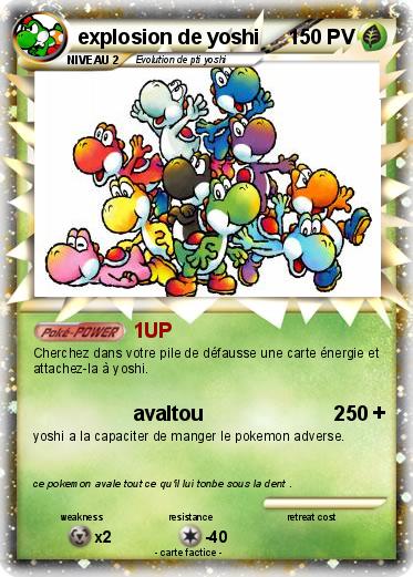 Pokemon explosion de yoshi