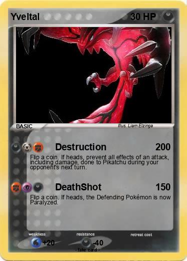 Pokemon Yveltal