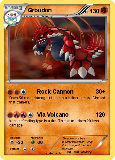 Pokemon Groudon