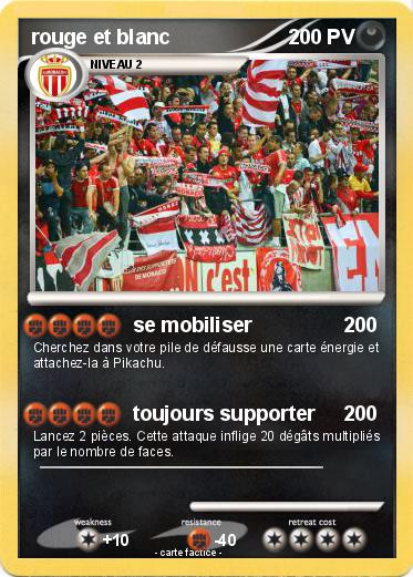 Pokemon rouge et blanc