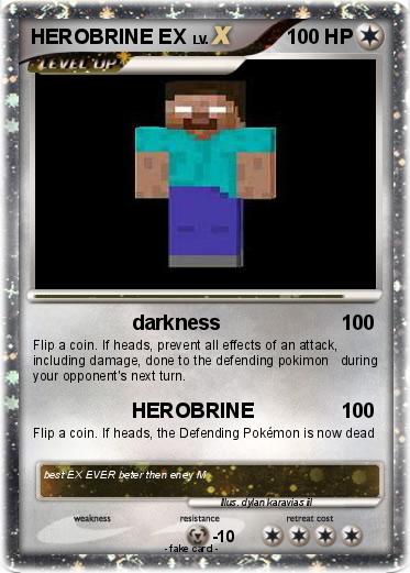 Pokemon HEROBRINE EX