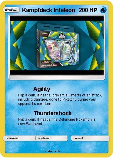 Pokemon Kampfdeck Inteleon