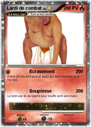 Pokemon Lardi de combat