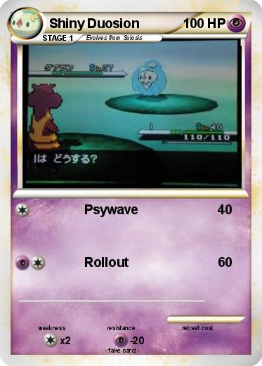 Pokemon Shiny Duosion