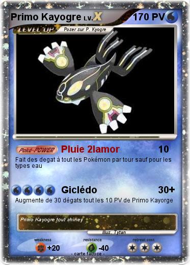 Pokemon Primo Kayogre