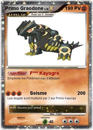 Pokemon Primo Graodone
