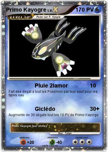 Pokemon Primo Kayogre