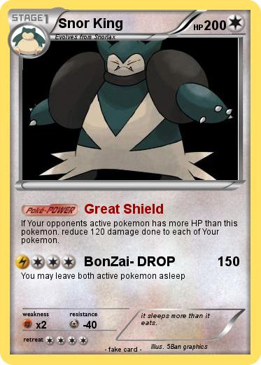Pokemon Snor King