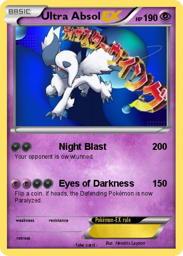 Pokemon Ultra Absol