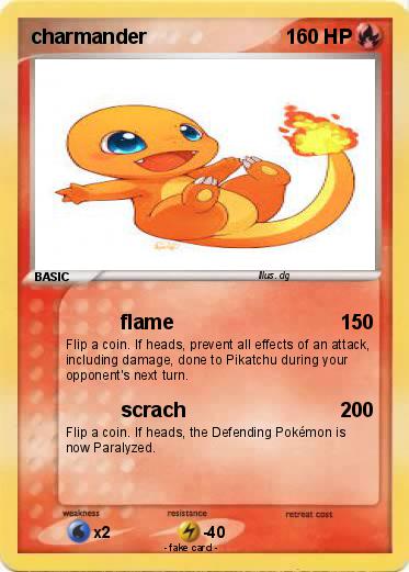 Pokemon charmander