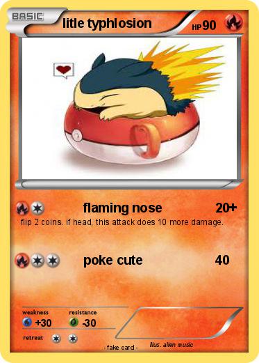 Pokemon litle typhlosion