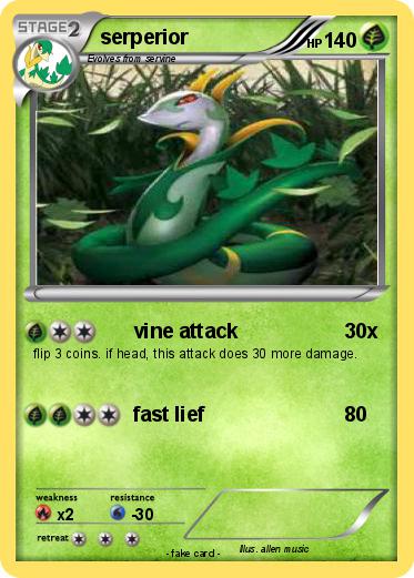 Pokemon serperior