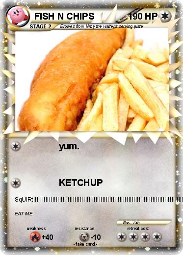 Pokemon FISH N CHIPS