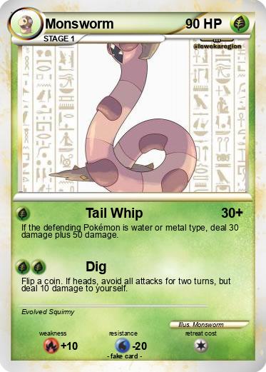 Pokemon Monsworm