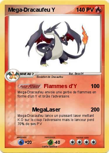 Pokemon Mega-Dracaufeu Y