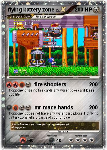 Pokemon flying battery zone