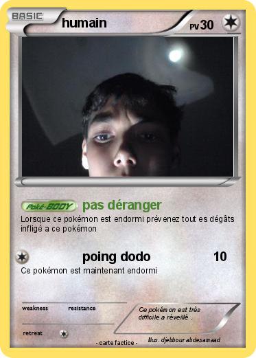 Pokemon humain