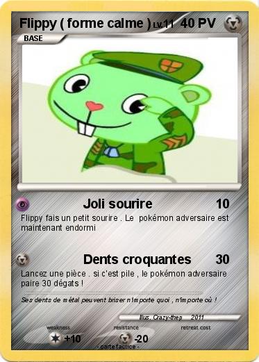 Pokemon Flippy ( forme calme )