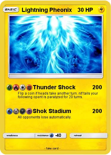 Pokemon Lightning Pheonix