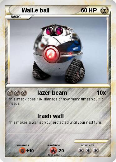 Pokemon Wall.e ball