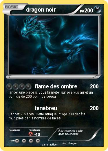 Pokemon dragon noir