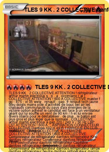 Pokemon TLES 9 KK . 2 COLLECTIVE Danfoss