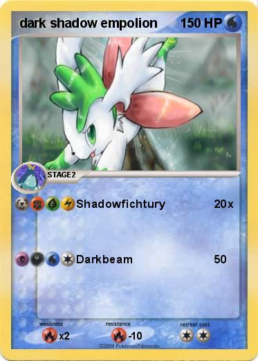 Pokemon dark shadow empolion 