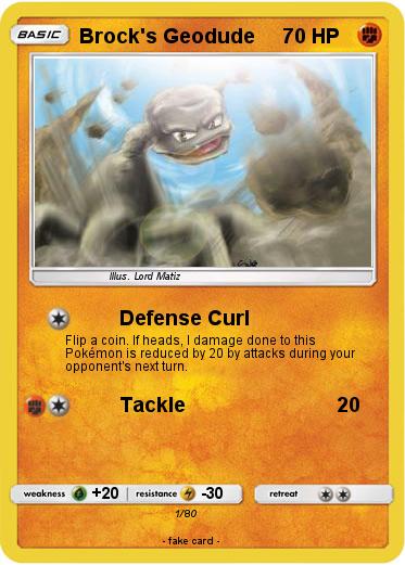 Pokemon Brock's Geodude