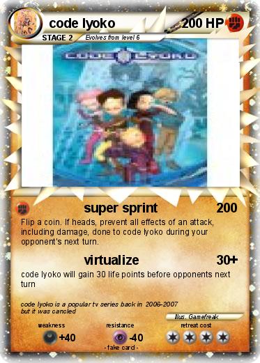 Pokemon code lyoko