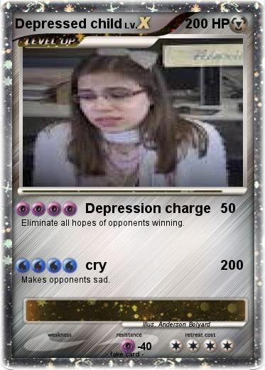 Pokemon Depressed child