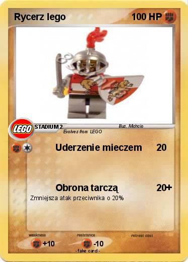Pokemon Rycerz lego