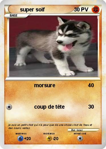 Pokemon super soif