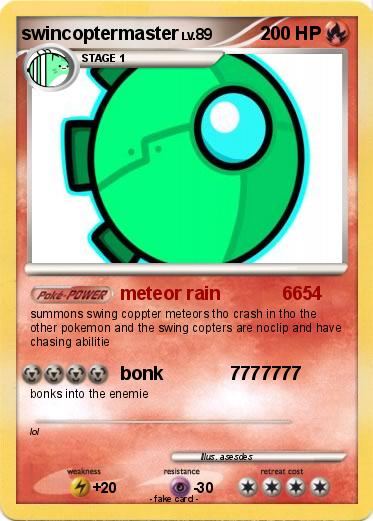 Pokemon swincoptermaster