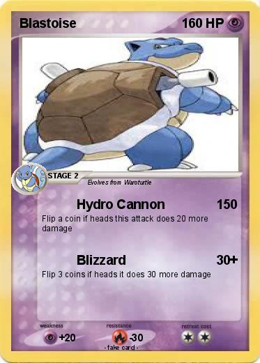 Pokemon Blastoise