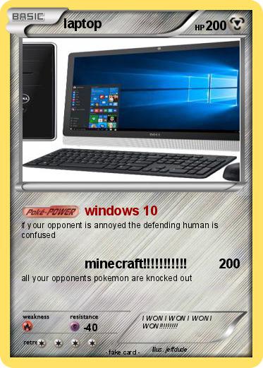 Pokemon laptop