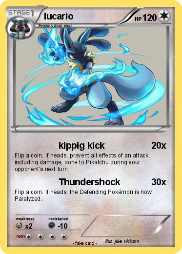 Pokemon lucario