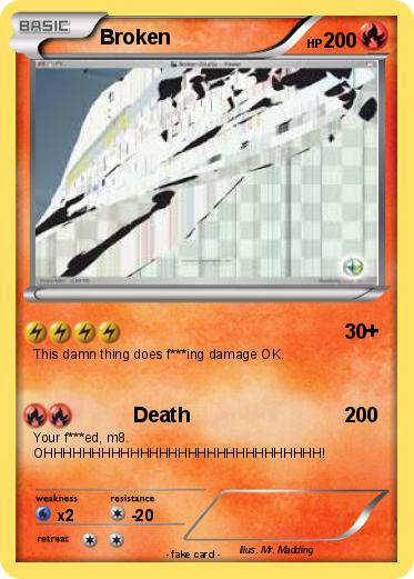 Pokemon Broken