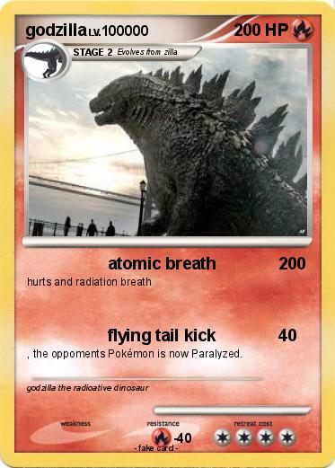 Pokemon godzilla